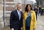 Amsterdam 8 juni 2022
Arthur v Dijk en Hester v Buren bij event Majoor Boshardt op de wallen . Ook koningin Maxima is aanwezig