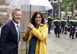 Amsterdam 8 juni 2022
Arthur v Dijk en Hester v Buren bij event Majoor Boshardt op de wallen . Ook koningin Maxima is aanwezig