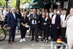 Amsterdam 10 juni 2022
Benno Leeser opent luxe chocolade winkel in Amsterdam zuid op de cornelis schuytstraat. Ook zijn vrouw Kitty Leeser is aanwezig