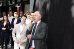 Amsterdam 10 juni 2022
Benno Leeser opent luxe chocolade winkel in Amsterdam zuid op de cornelis schuytstraat. Ook zijn vrouw Kitty Leeser is aanwezig