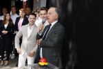 Amsterdam 10 juni 2022
Benno Leeser opent luxe chocolade winkel in Amsterdam zuid op de cornelis schuytstraat. Ook zijn vrouw Kitty Leeser is aanwezig