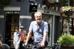 Amsterdam 2 juli 2022
Bert Kuizenga op zijn fiets in Amsterdam zuid