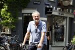 Amsterdam 2 juli 2022
Bert Kuizenga op zijn fiets in Amsterdam zuid