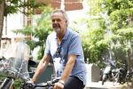 Amsterdam 2 juli 2022
Bert Kuizenga op zijn fiets in Amsterdam zuid