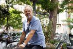 Amsterdam 2 juli 2022
Bert Kuizenga op zijn fiets in Amsterdam zuid