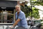 Amsterdam 2 juli 2022
Bert Kuizenga op zijn fiets in Amsterdam zuid