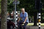 Amsterdam 2 juli 2022
Bert Kuizenga op zijn fiets in Amsterdam zuid