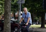 Amsterdam 2 juli 2022
Bert Kuizenga op zijn fiets in Amsterdam zuid