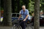 Amsterdam 2 juli 2022
Bert Kuizenga op zijn fiets in Amsterdam zuid