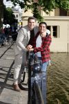 Den Haag 1 juni 2022
Boer Ayoub bij de hofvijver. Ayoub met Bilal Yakhlaf