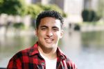 Den Haag 1 juni 2022
Boer Ayoub bij de hofvijver