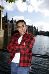 Den Haag 1 juni 2022
Boer Ayoub bij de hofvijver