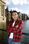 Den Haag 1 juni 2022
Boer Ayoub bij de hofvijver