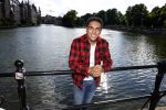 Den Haag 1 juni 2022
Boer Ayoub bij de hofvijver