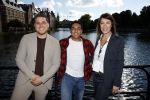Den Haag 1 juni 2022
Boer Ayoub bij de hofvijver. Ayoub met Bilal Yakhlaf en manager Selena Visser.