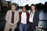 Den Haag 1 juni 2022
Boer Ayoub bij de hofvijver. Ayoub met Bilal Yakhlaf en manager Selena Visser.
