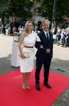 Den Haag 20 juni 2022
Diner met Prins Hendrik en Prinses Mary van Denemarken en Koning Willem Alexander en Koningin Maxima in de grote kerk . Chantal Janzen en Claes Iversen