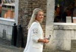 Maastricht 27 april 2022
Koningsdag wordt dit jaar in Maastricht gevierd .   Dionne Stax lopen over de route