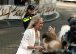 Maastricht 27 april 2022
Koningsdag wordt dit jaar in Maastricht gevierd .   Dionne Stax lopen over de route