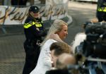 Maastricht 27 april 2022
Koningsdag wordt dit jaar in Maastricht gevierd .   Dionne Stax lopen over de route