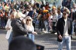 Maastricht 27 april 2022
Koningsdag wordt dit jaar in Maastricht gevierd .   Dionne Stax lopen over de route