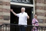 Hilversum 25 juni 2022
Ernst daniel Smid met zijn vriendin en zijn zwangere dochter Coosje