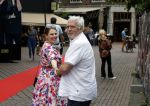 Hilversum 25 juni 2022
Ernst daniel Smid met zijn vriendin en zijn zwangere dochter Coosje