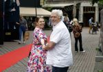 Hilversum 25 juni 2022
Ernst daniel Smid met zijn vriendin en zijn zwangere dochter Coosje