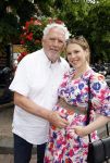 Hilversum 25 juni 2022
Ernst daniel Smid met zijn vriendin en zijn zwangere dochter Coosje