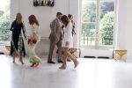 Den Haag 24 juni 2022
Het jaarlijkse fotouurtje in paleis Noordeinde. Aanwezig Koning Willem Alexander Koningin Maxima Prinses Amalia Prinses Alexia en Prinses Ariane
