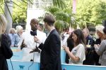 Rotterdam 26 juni 2022
Premiere Bon Bini 3 in Pathe Rotterdam.
Jandino Asporaat kwam met zijn vrouw en kinderen