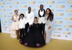 Rotterdam 26 juni 2022
Premiere Bon Bini 3 in Pathe Rotterdam.
Jandino Asporaat kwam met zijn vrouw en kinderen