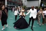 Rotterdam 26 juni 2022
Premiere Bon Bini 3 in Pathe Rotterdam.
Jandino Asporaat kwam met zijn vrouw en kinderen