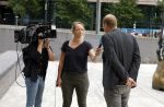 Amsterdam 21 juni 2022
Rechtszaak Olcay Gulsen en haar ex schoonmoeder. (Moeder van Frans Ghazi) in de rechtbank van Amsterdam . Shownieuws journaliste Janine Schuinder