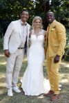 Tilburg 16 juli 2022
Trouwen Steven Brunswijk en zijn vrouw Ayla Guiaux .
Jorgen Raymann trouwde het stel