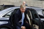 Amsterdam 14 juni 2022
Koning Willem Alexander en prinses Beatrix arriveren beide in hun audi A8 bij het paleis op de dam.