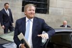 Amsterdam 14 juni 2022
Koning Willem Alexander en prinses Beatrix arriveren beide in hun audi A8 bij het paleis op de dam.