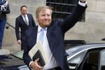 Amsterdam 14 juni 2022
Koning Willem Alexander en prinses Beatrix arriveren beide in hun audi A8 bij het paleis op de dam.