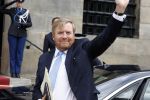 Amsterdam 14 juni 2022
Koning Willem Alexander en prinses Beatrix arriveren beide in hun audi A8 bij het paleis op de dam.