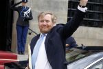 Amsterdam 14 juni 2022
Koning Willem Alexander en prinses Beatrix arriveren beide in hun audi A8 bij het paleis op de dam.