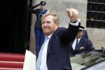 Amsterdam 14 juni 2022
Koning Willem Alexander en prinses Beatrix arriveren beide in hun audi A8 bij het paleis op de dam.