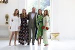 Den Haag 24 juni 2022
Het jaarlijkse fotouurtje in paleis Noordeinde. Aanwezig Koning Willem Alexander Koningin Maxima Prinses Amalia Prinses Alexia en Prinses Ariane