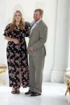 Den Haag 24 juni 2022
Het jaarlijkse fotouurtje in paleis Noordeinde. Aanwezig Koning Willem Alexander Koningin Maxima Prinses Amalia Prinses Alexia en Prinses Ariane