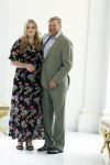 Den Haag 24 juni 2022
Het jaarlijkse fotouurtje in paleis Noordeinde. Aanwezig Koning Willem Alexander Koningin Maxima Prinses Amalia Prinses Alexia en Prinses Ariane