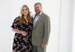 Den Haag 24 juni 2022
Het jaarlijkse fotouurtje in paleis Noordeinde. Aanwezig Koning Willem Alexander Koningin Maxima Prinses Amalia Prinses Alexia en Prinses Ariane