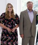 Den Haag 24 juni 2022
Het jaarlijkse fotouurtje in paleis Noordeinde. Aanwezig Koning Willem Alexander Koningin Maxima Prinses Amalia Prinses Alexia en Prinses Ariane