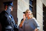 Amsterdam 22 juni 2022
Koning Willem Alexander , Koningin Maxima en prinses Beatrix bij paleis op de dam waar een diner was georganiseerd voor de ambassadeurs.