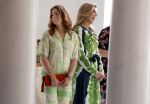 Den Haag 24 juni 2022
Het jaarlijkse fotouurtje in paleis Noordeinde. Aanwezig Koning Willem Alexander Koningin Maxima Prinses Amalia Prinses Alexia en Prinses Ariane
