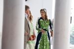 Den Haag 24 juni 2022
Het jaarlijkse fotouurtje in paleis Noordeinde. Aanwezig Koning Willem Alexander Koningin Maxima Prinses Amalia Prinses Alexia en Prinses Ariane