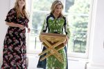 Den Haag 24 juni 2022
Het jaarlijkse fotouurtje in paleis Noordeinde. Aanwezig Koning Willem Alexander Koningin Maxima Prinses Amalia Prinses Alexia en Prinses Ariane